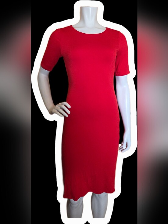 Velvet Torch Dresses & Skirts - Velvet Torch Red Midi Bodycon Dress